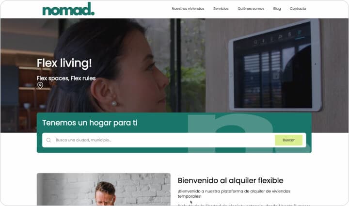 Caso de éxito Nomad